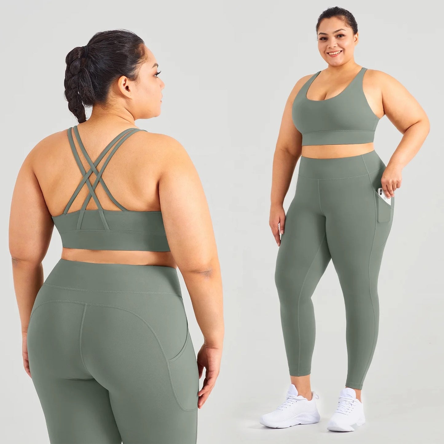 Jax Phone Pocket Ankle Biter Tech Leggings - TBSW