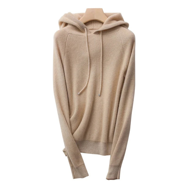 Cashmere Hoodie Pullover - TBSW