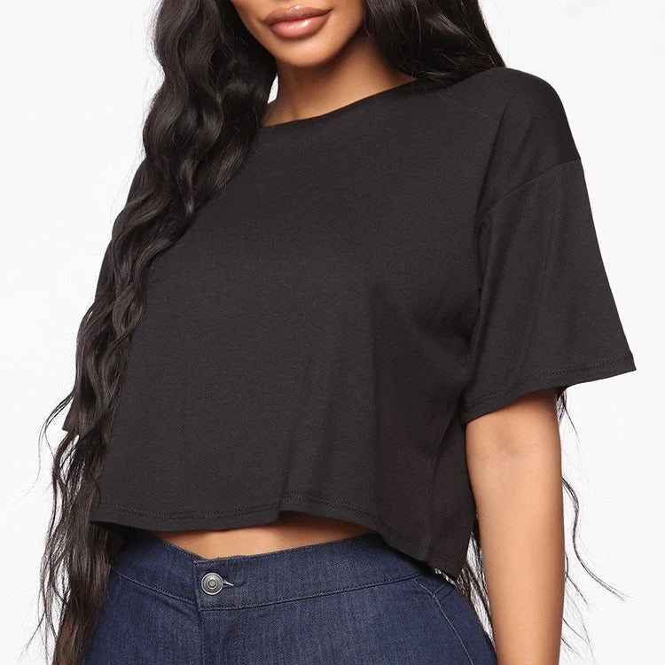 Cotton Crop T Shirt - TBSW