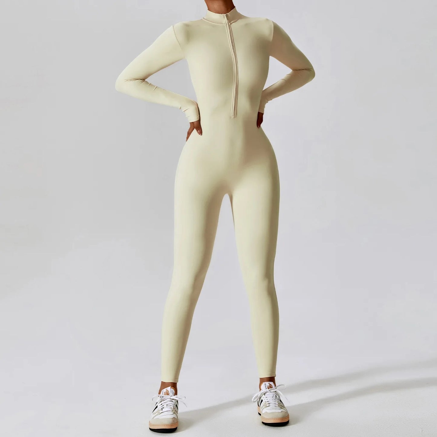 Sculpt Long Sleeved Jumpsuit